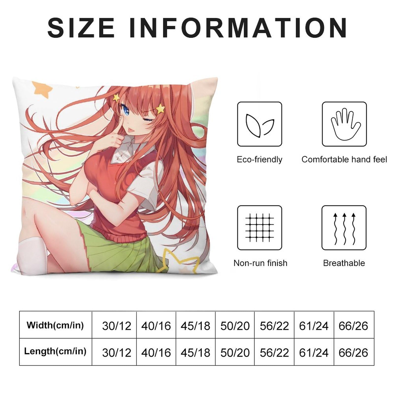 Amazon.co.jp: 抱き枕カバー 2枚セット 中野五月 五等分の花嫁 枕